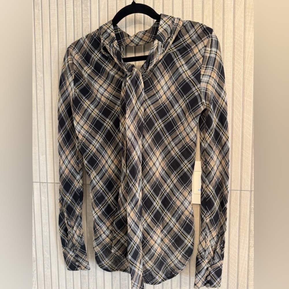 Veronica Beard Blouse🖤🩶🤍